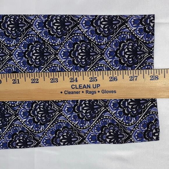 Charter Club Pant Shop Cambridge Slim Pull on Stretch Damask Print Sz 12 floral - Picture 10 of 10